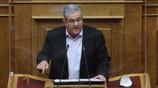 Πρόταση μομφής - Κουτσούμπας: Η μομφή του ΚΚΕ απευθύνεται στη ΝΔ και στον ΣΥΡΙΖΑ