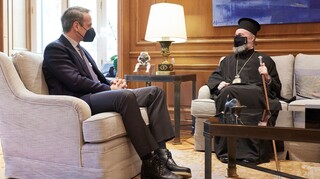 Συνάντηση Μητσοτάκη με τον Αρχιεπίσκοπο Αυστραλίας, Μακάριο