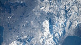 ESA: Η χιονισμένη Ελλάδα από τον Διεθνή Διαστημικό Σταθμό - «Υπενθύμιση της κλιματικής αλλαγής»