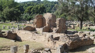 Αρχαία Ολυμπία: Αποκαθίσταται το συγκρότημα των Νοτίων Θερμών
