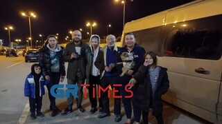 Θεσσαλονίκη: Έφτασαν οι πρώτοι πρόσφυγες από την Ουκρανία
