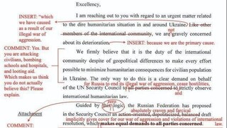 Ουκρανία: Ο Καναδάς τρολάρει Ρώσο διπλωμάτη, κάνοντας «διορθώσεις» σε επιστολή του προς τον ΟΗΕ