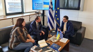 Συνάντηση του γ.γ. Κοινωνικής Αλληλεγγύης με τον πρέσβη και την πρόξενο της Ουκρανίας στην Αθήνα