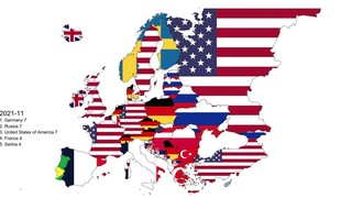 Google: Ποιες χώρες ψάχνουν πιο πολύ οι Ευρωπαίοι; Σε ένα timelapse βίντεο, η ιστορία μιας 20ετίας