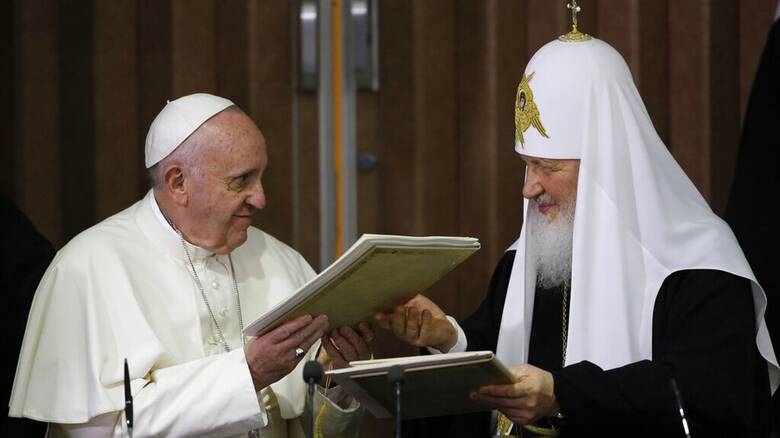 Πόλεμος Ουκρανία: Ακυρώθηκε η συνάντηση του Πάπα Φραγκίσκου με τον Πατριάρχη Κύριλλο