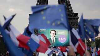 Γαλλικές προεδρικές εκλογές: Ανακούφιση στην Ευρώπη για την επανεκλογή Μακρόν