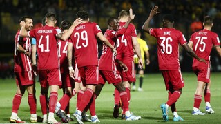 Άρης-Ολυμπιακός 0-1: Νίκη εκτός έδρας για τους «ερυθρόλευκους»