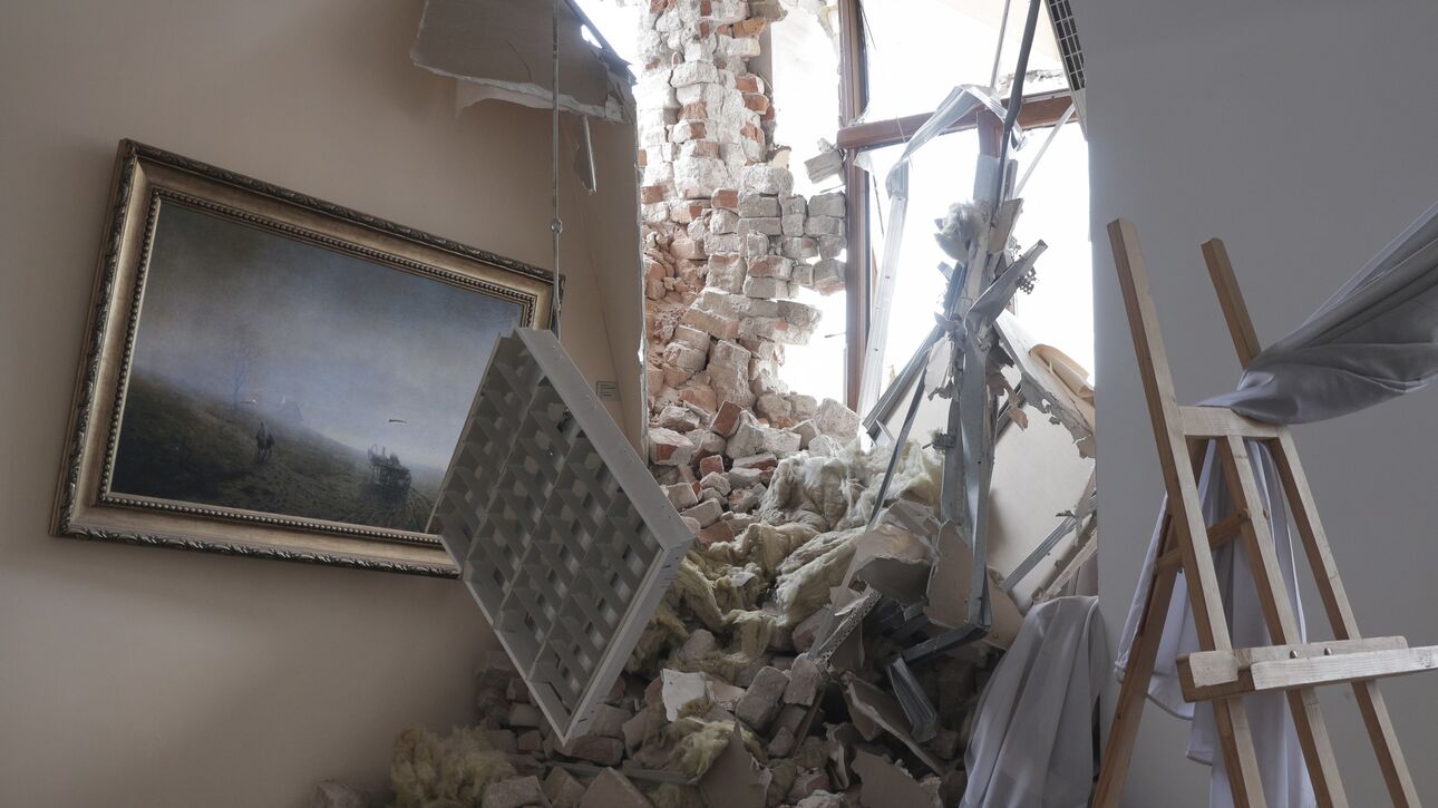 Ουκρανία: Οι Ρώσοι έχουν καταστρέψει πάνω από 200 μουσεία και πολιτιστικά μνημεία λέει ο Ζελένσκι