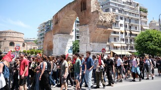 Θεσσαλονίκη: Πορεία διαμαρτυρίας από φοιτητές για την παρουσία αστυνομίας στο ΑΠΘ
