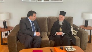 Τον Οικουμενικό Πατριάρχη Βαρθολομαίο επισκέφθηκε στη Θεσσαλονίκη ο Αμερικανός πρέσβης
