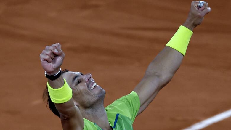 Επική νίκη Ναδάλ στον τελικό του Roland Garros - Πανηγύρισε το 22ο Grand Slam της καριέρας του