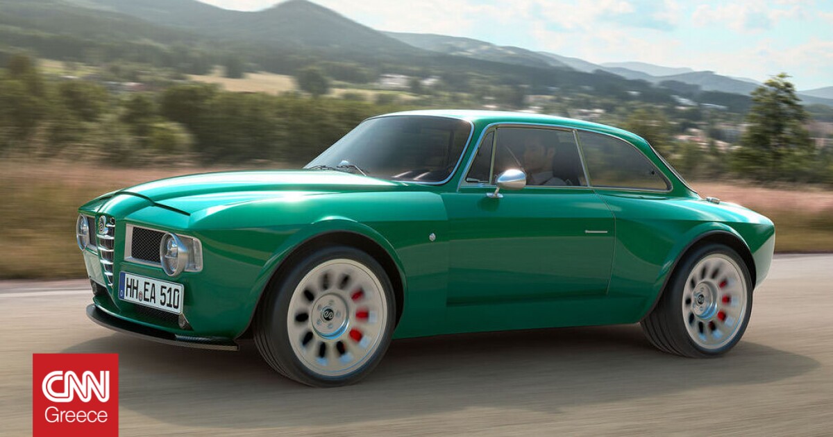 Questa Alfa Romeo Giulia GT è sia classica che moderna