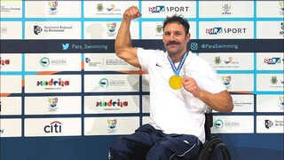 «Χρυσός» ο Αντώνης Τσαπατάκης στο Παγκόσμιο Πρωτάθλημα Κολύμβησης στα 100μ. πρόσθιο SB4