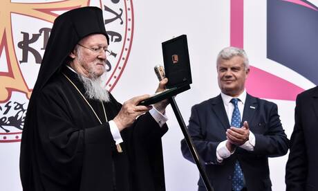 Πατριάρχης Βαρθολομαίος: Αναγορεύτηκε επίτιμος καθηγητής του Ελληνικού Ανοικτού Πανεπιστημίου