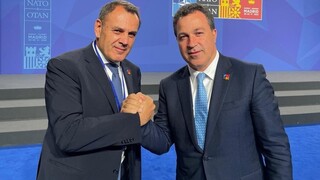 Με τους υπουργούς Άμυνας συναντήθηκε ο Παναγιωτόπουλος στη Σύνοδο Κορυφής του ΝΑΤΟ