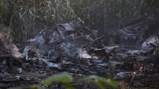 Antonov: Εντοπίστηκαν σοροί - Δεν βρέθηκαν επικίνδυνες τοξικές ουσίες στον τόπο της συντριβής