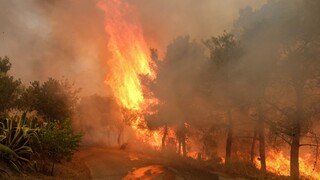 Πυρκαγιές στο νότο της Αλβανίας απειλούν ελληνικά μειονοτικά χωριά