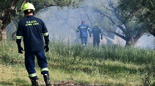 Πυρκαγιά στον Ασπρόπυργο - Δεν απειλείται κατοικημένη περιοχή