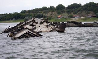 Δούναβης: Η πτώση της στάθμης αποκάλυψε κουφάρια θωρηκτών του Β' Παγκοσμίου Πολέμου