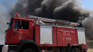 Φωτιά σε χωματερή στον Εύοσμο - Εμπρησμό καταγγέλλει ο δήμαρχος