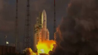 Eutelsat: Η εντυπωσιακή εκτόξευση του «τριώροφου» δορυφόρου της Ευρώπης
