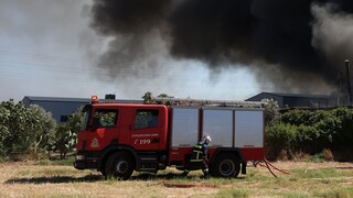 Πάτρα: Φωτιά στην περιοχή Αρραβωνίτσα της Αιγιάλειας