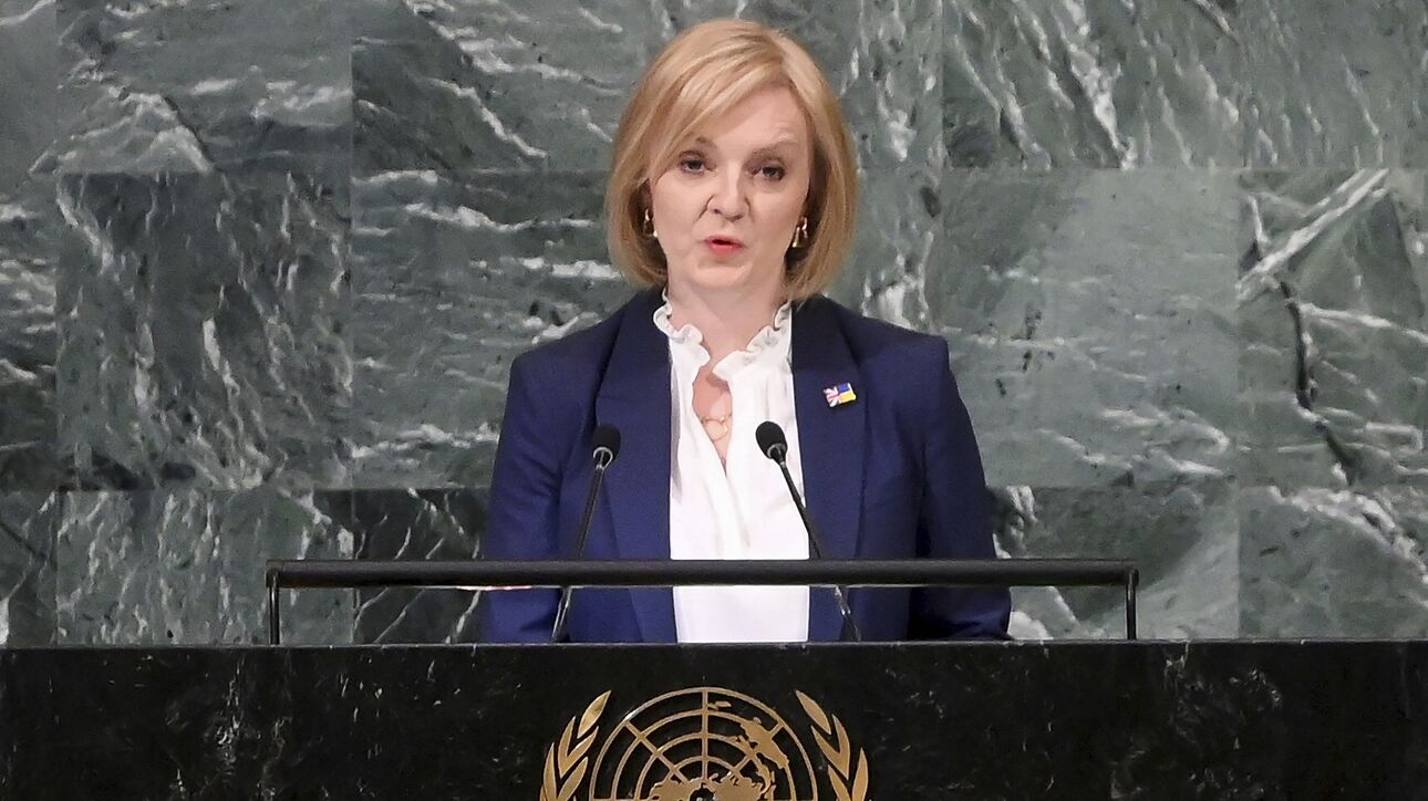 Λιζ Τρας στον ΟΗΕ: Θα συνεχίσουμε να βοηθάμε στρατιωτικά την Ουκρανία ως τη νίκη