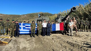 Άσκηση «Αργώ 22»: Εντυπωσιακές εικόνες από τη συνεργασία ελληνικών και γαλλικών δυνάμεων στη Σκύρο