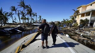 Κυκλώνας Ίαν: Στους 62 οι νεκροί στις ΗΠΑ - Συνεχίζονται οι έρευνες για θύματα