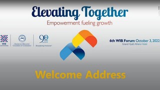 6ο WIB Forum «Elevating Together»