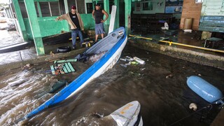 Tροπική καταιγίδα Τζούλια: Βροχοπτώσεις και ισχυροί άνεμοι στη Νικαράγουα