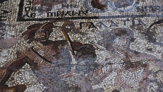 Συρία: Σπάνιο ψηφιδωτό της ρωμαϊκής εποχής ανακαλύφθηκε στην αρχαία ελληνιστική πόλη Αρέθουσα