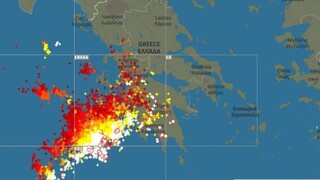 Η κακοκαιρία «χτυπά» τη Δυτική Ελλάδα - Δέιτε live την πορεία της καταιγίδας