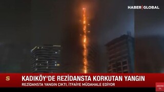 Τουρκία: Στις φλόγες ουρανοξύστης στην Κωσταντινούπολη