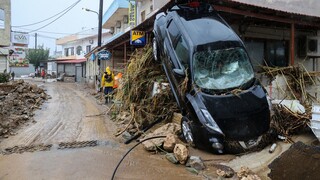 Κρήτη: Εικόνες «βιβλικής καταστροφής» από drone - Μέτρα ανακούφισης στους πληγέντες