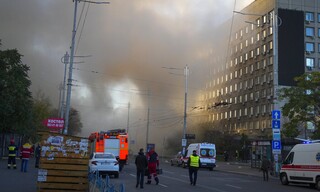 Κίεβο: Συγκλονιστικές εικόνες από τις επιθέσεις με drone καμικάζι