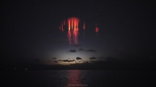 Η «μαγική» φωτογραφία σπάνιου φαινομένου πάνω από το Αιγαίο και το post της NASA