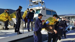 Σάμος: Επιχείρηση διάσωσης οκτώ μεταναστών ανοιχτά του νησιού