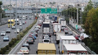 Κυκλοφοριακές ρυθμίσεις την Τρίτη στην Αθηνών-Λαμίας - Αναλυτικά τα σημεία