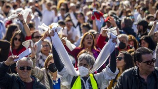 Μαδρίτη: Μαζική διαδήλωση για την υπεράσπιση του περιφερειακού συστήματος υγείας