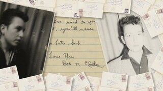 Εφηβικές ερωτικές επιστολές του Μπομπ Ντίλαν πουλήθηκαν για 650.000 δολάρια