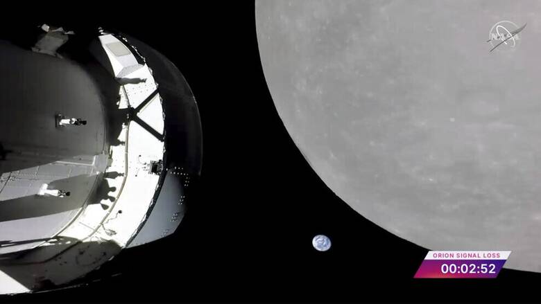 Η Artemis έφτασε στη Σελήνη: Η εντυπωσιακή φωτογραφία της Γης που έστειλε ο Orion