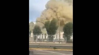 Ασπρόπυργος: Βίντεο από την πυρκαγιά στο εργοστάσιο αποβλήτων