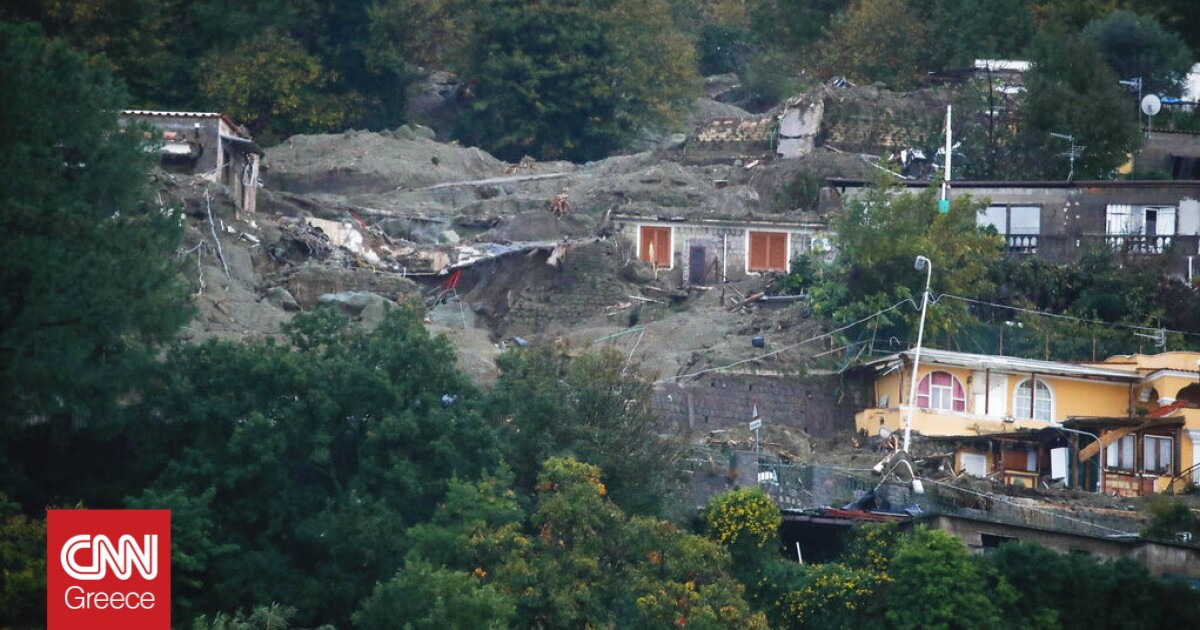 Italia: Immagine di distruzione totale sull’isola di Ischia – Un morto e 11 dispersi