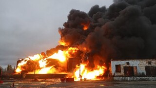 Ρωσία: Πυρκαγιά σε αποθήκες πετρελαίου στα σύνορα με την Ουκρανία