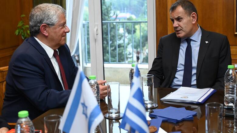 Συνάντηση ΥΕΘΑ με τον Γενικό Διευθυντή του Υπουργείου Άμυνας του Ισραήλ