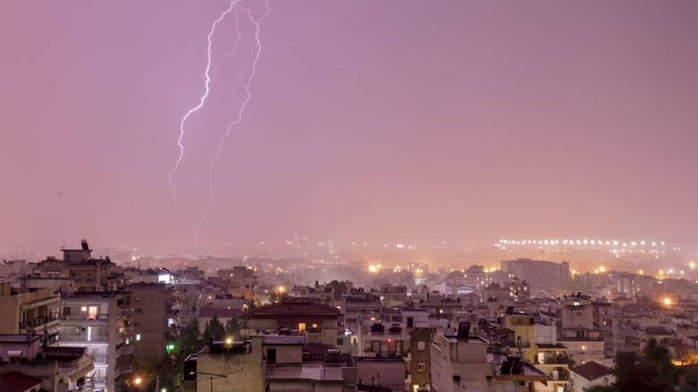 Κακοκαιρία - Νέα προειδοποίηση από την ΕΜΥ: Έρχονται καταιγίδες, χαλάζι και κεραυνοί
