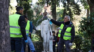 Δήμος Αθηναίων: Σε εφαρμογή το πρόγραμμα αποκατάστασης υπαίθριων γλυπτών