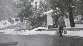 Μαρουσάκης: Μεγάλος όγκος χιονιού στην Εύβοια - Στα «λευκά» η Αττική