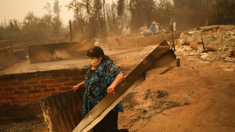 Χιλή: Τουλάχιστον 16 οι νεκροί από τις δασικές πυρκαγιές